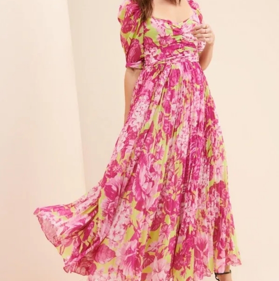 Rococo Sand Pink Havana Maxi Dress - Picture 2 of 5